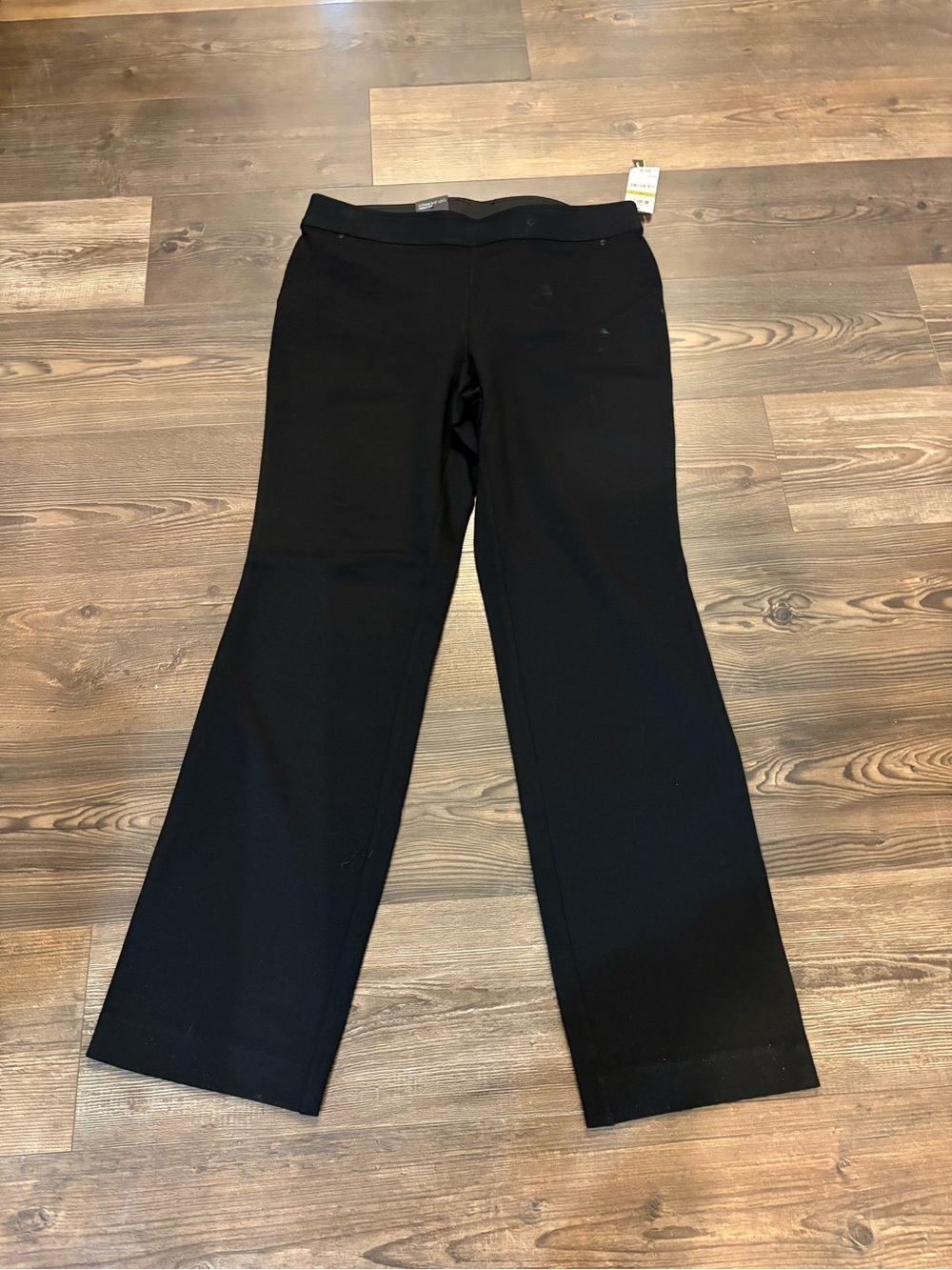 INC International Concepts Black Straight Leg Pants